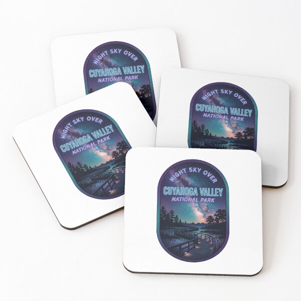 Item preview, Night Sky Over Cuyahoga Valley National Park Ohio Stargazing Outdoors Adventure designed and sold by Simsimah26Parks.