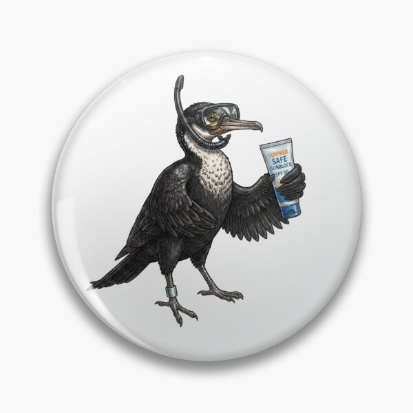 Item preview, Sun-Safe Snorkeler: The Prepared Cormorant designed and sold by orioleoutdoor.