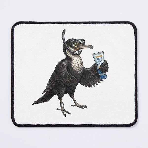Item preview, Sun-Safe Snorkeler: The Prepared Cormorant designed and sold by orioleoutdoor.