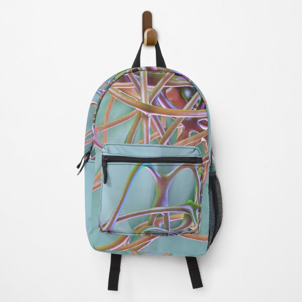 Item preview, Tubular Chaos - Abstract 3D Art: Colorful Geometric Knots designed and sold by Keltoi-art.