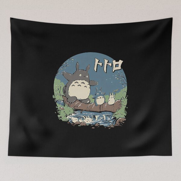 Item preview, Cute kawaii art monster [[tototoro]]  -%[ghiblis]%- play outside aways  designed and sold by ITsdnelinn.