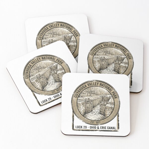 Item preview, Cuyahoga Valley National Park Lock 29 Ohio Erie Canal Est. 1827 National Parks History Traveler designed and sold by Simsimah26Parks.