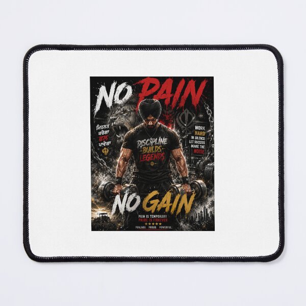 Item preview, no pain no gain designed and sold by SIDHUDRIP11.
