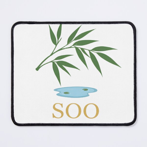 Item preview, Copy of Zen Bamboo & Peaceful Pond with SOO Signature designed and sold by SOOstudio73.