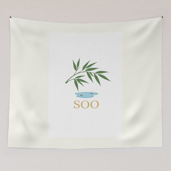 Item preview, Copy of Zen Bamboo & Peaceful Pond with SOO Signature designed and sold by SOOstudio73.