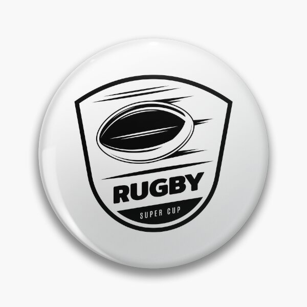 Item preview, Vintage Rugby Ball Badge Super Cup Sticker designed and sold by topprinting.