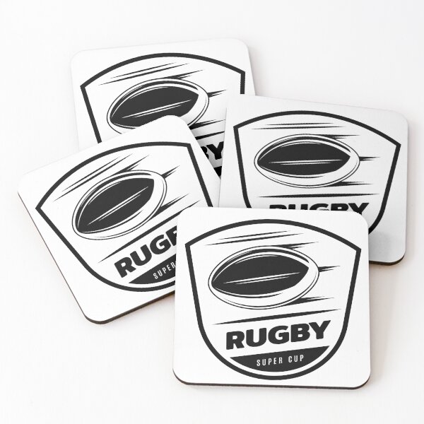 Item preview, Vintage Rugby Ball Badge Super Cup Sticker designed and sold by topprinting.