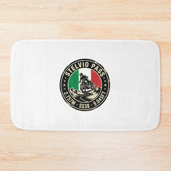 Item preview, Stelvio Pass Motorcycle Italy Biker Mountain Road Ss38 designed and sold by Simsimah26Parks.