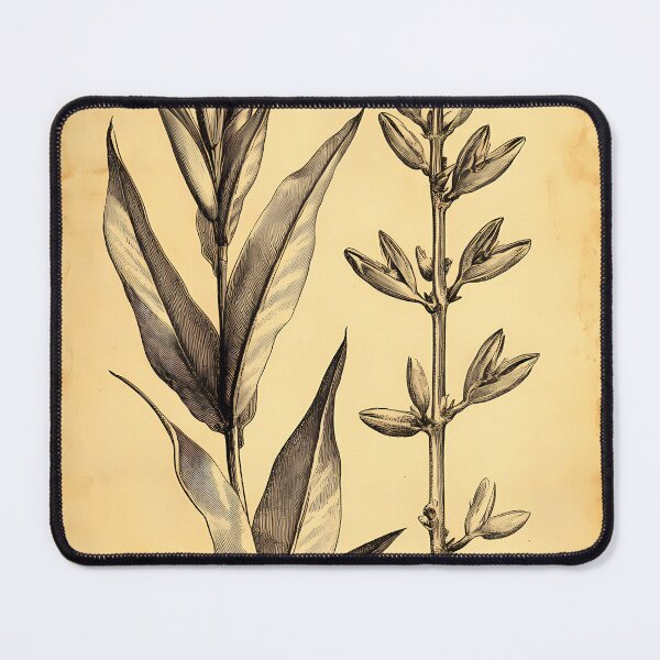Item preview, Bico-de-Papagaio — Gravura Botânica Vintage | Atlantic Forest designed and sold by AtlanticForest.