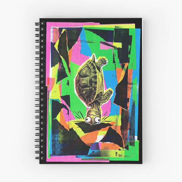 Item preview, SHELL YEAH! No.3: Upside Down Psychedelic Pop Art Turtle designed and sold by NO BEAVER NO PUNK.