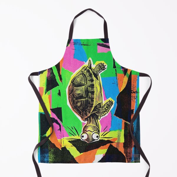 Item preview, SHELL YEAH! No.3: Upside Down Psychedelic Pop Art Turtle designed and sold by NO BEAVER NO PUNK.