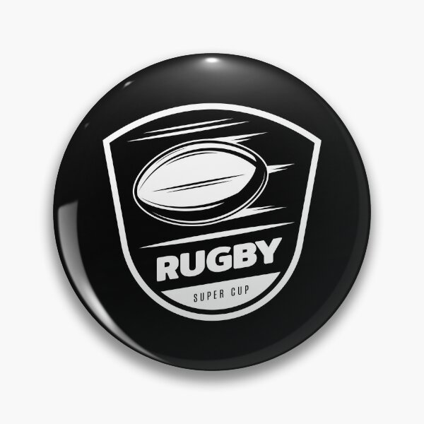 Item preview, Vintage Rugby Ball Badge Super Cup Sticker designed and sold by topprinting.