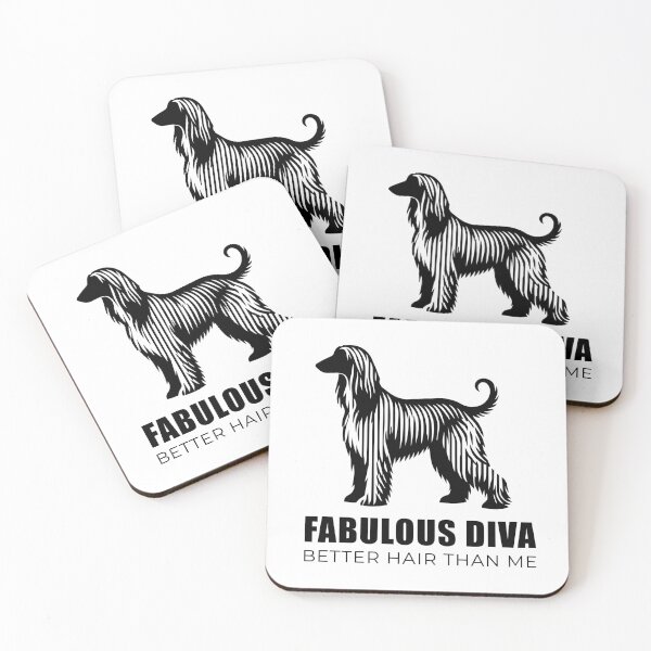 Item preview, Affie Silhouette - Minimalist Linear Afghan Hound designed and sold by Pfotenfaden.