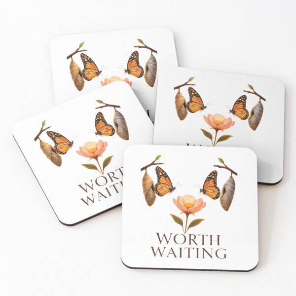Item preview, Worth Waiting designed and sold by JagrDesigns.