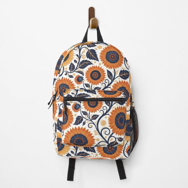 Item preview, Midnight Sunflower Whimsical Botanical Pattern designed and sold by VelloomStore.