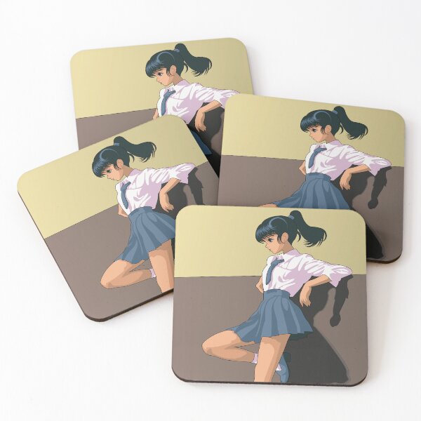 Item preview, Japanese Schoolgirl - Retro Anime Illustration 80s Kawaii Style designed and sold by Keltoi-art.
