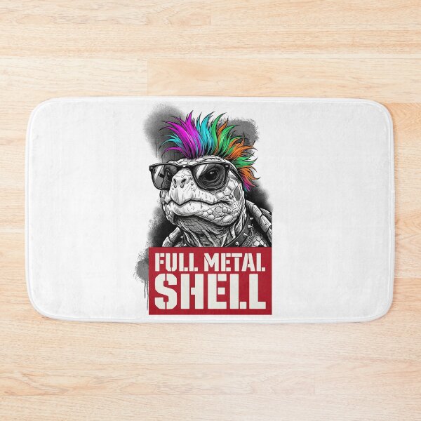 Item preview, SHELL YEAH! No.4: FULL METAL SHELL Punk Rock Mohawk Turtle designed and sold by NO BEAVER NO PUNK.