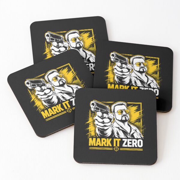 Item preview, MARK IT ZERO! - Big Lebowski designed and sold by MartaNeubano.