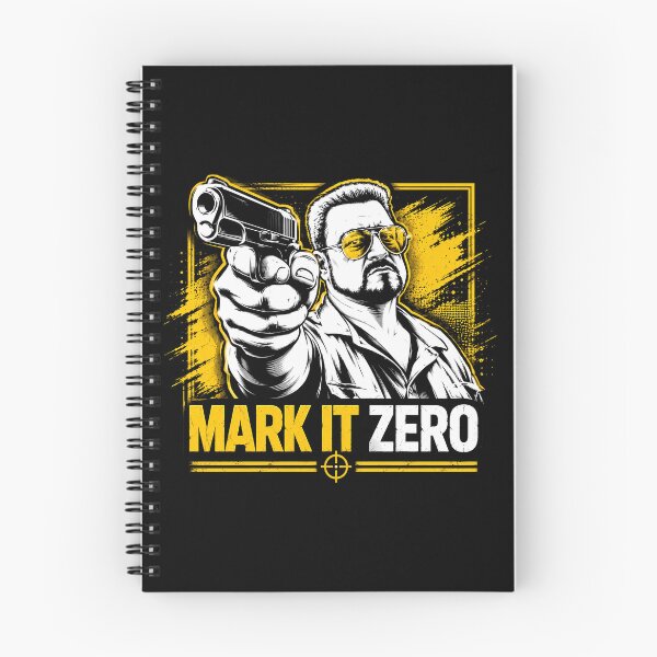 Item preview, MARK IT ZERO! - Big Lebowski designed and sold by MartaNeubano.