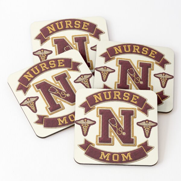 Item preview, Nurse Mom Shirt Retro | Varsity Nurse Mom Tee | Vintage Nurse Gift | RN Mom Shirt | Nurse Life Retro | Nurse Appreciation Gift designed and sold by DESIGN BUREAU .