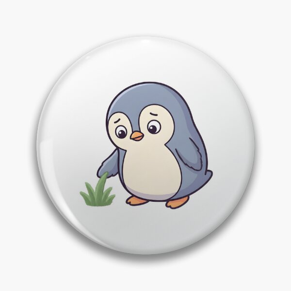 Item preview, Touch Grass Penguin designed and sold by dreephic22.