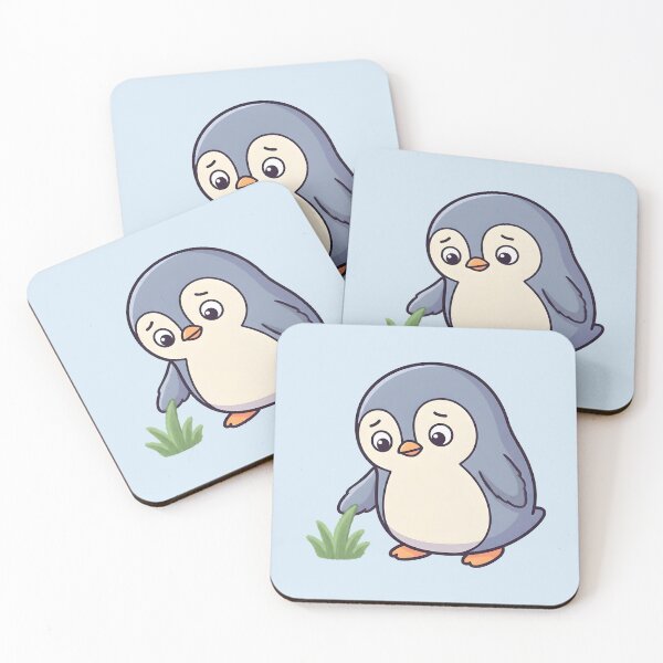 Item preview, Touch Grass Penguin designed and sold by dreephic22.