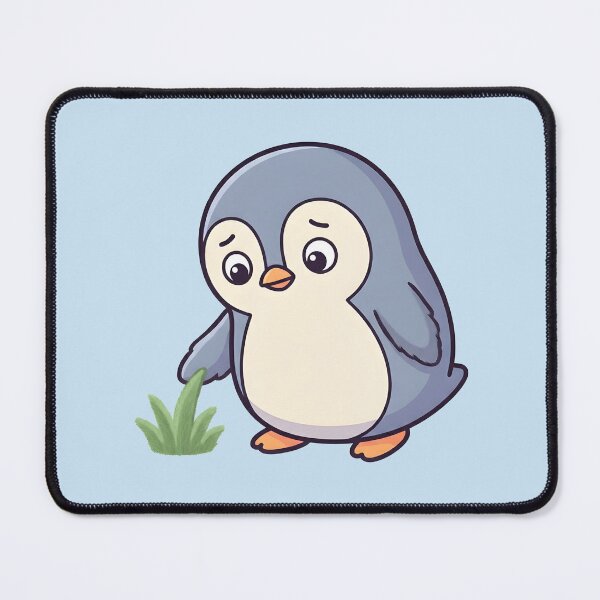 Item preview, Touch Grass Penguin designed and sold by dreephic22.