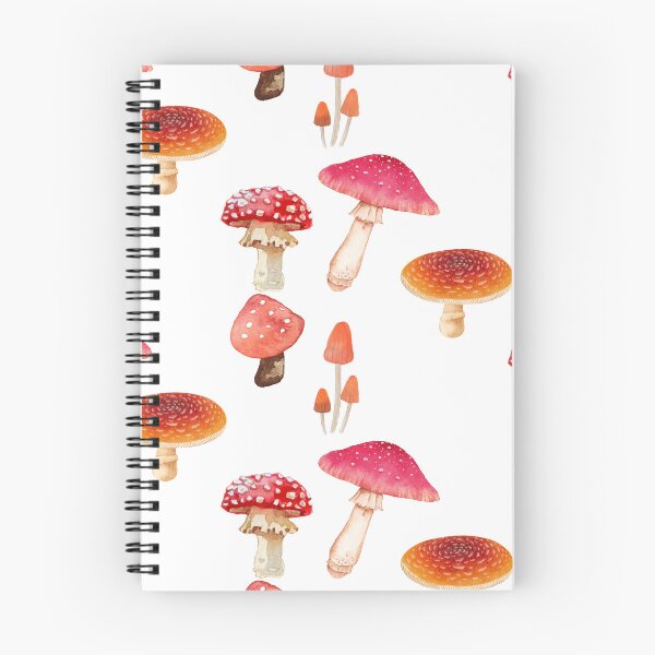 Aperçu de l'œuvre Collection de champignons aquarelle vintage, style cottagecore rétro créée et vendue par julyperson.