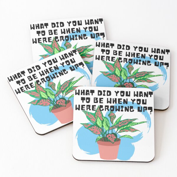 Item preview, What did you want to be when you were growing up? designed and sold by PlantSholic.