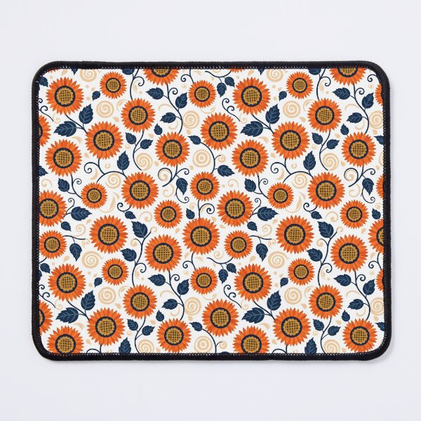 Item preview, Rustic Autumn Folk Flower and Leaf Pattern designed and sold by VelloomStore.