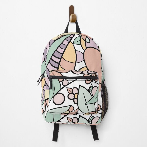 Item preview, Pastel Abstract Floral Pattern | Retro Botanical Boho Design designed and sold by Moon-Petal.