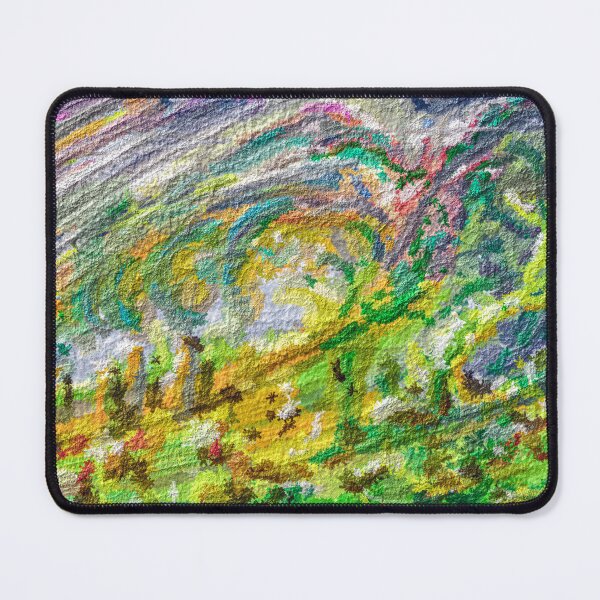 Item preview, Digital Abstract Painting - Vibrant Colors Psychedelic Impasto designed and sold by Keltoi-art.