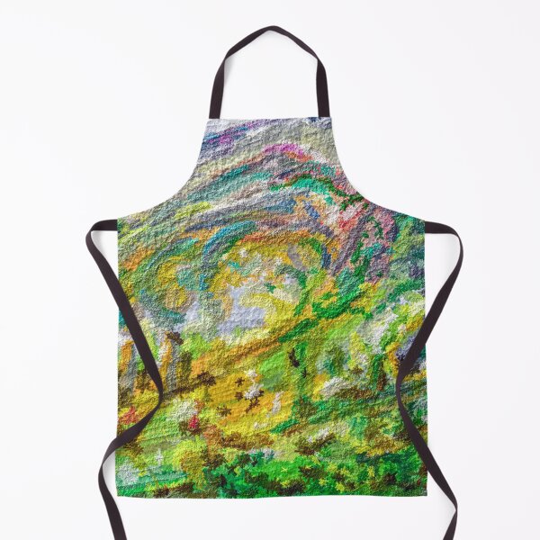 Item preview, Digital Abstract Painting - Vibrant Colors Psychedelic Impasto designed and sold by Keltoi-art.