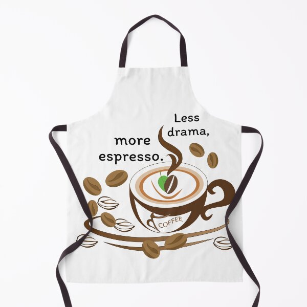Item preview, Less drama, more espresso. designed and sold by Lorens Designs.