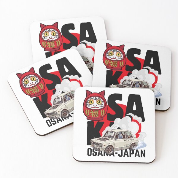 Item preview, JDM Daruma Lucky Cat Drift Car designed and sold by Fuel-Shirts.