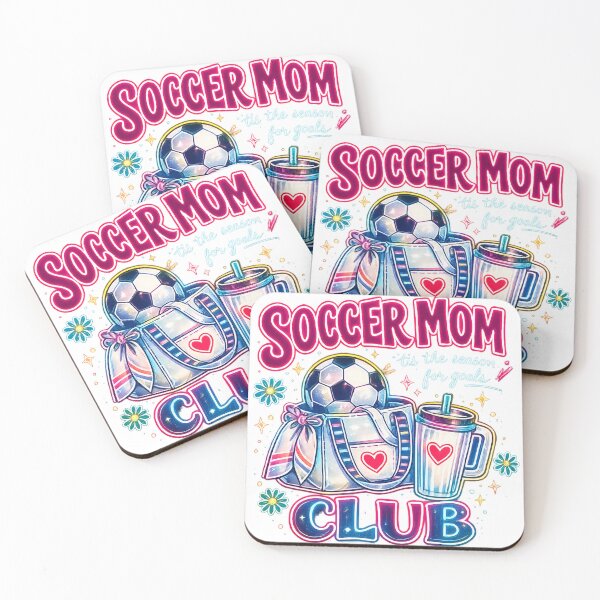 Item preview, Soccer-Mom-Club-Neon-Shirt – Trendy 2026 Soccer Mom Graphic Tee designed and sold by afr-saad.