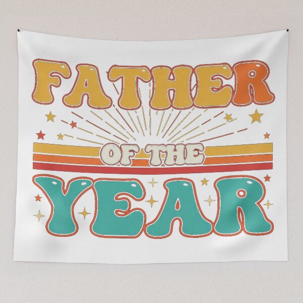 Item preview, Father Of The Year Minimalist Quote Cool Dad Award Humor designed and sold by Designs-RZ.