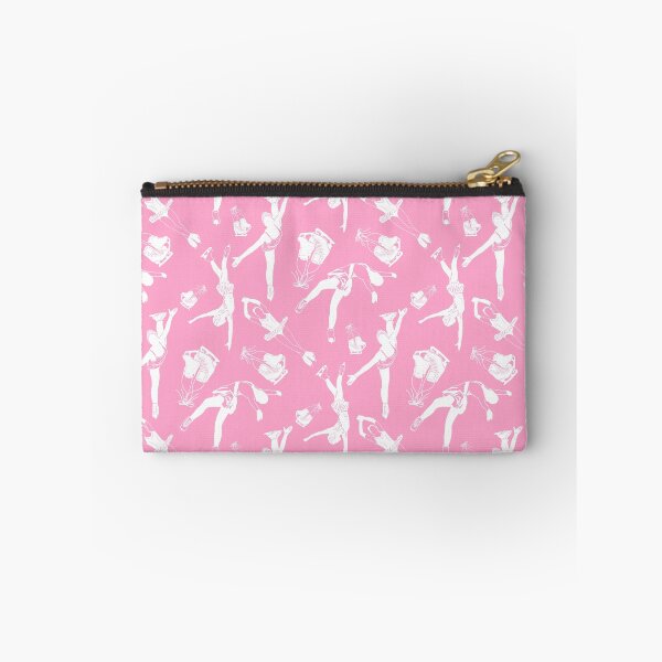 Item preview, Female Figure Skaters Retro Pop Collection in Pink designed and sold by PD-Skating.
