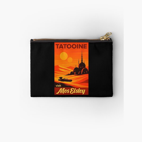 Item preview, Visit Mos Eisley Tatooine Retro Sci Fi Travel Poster designed and sold by Ekonolotie.
