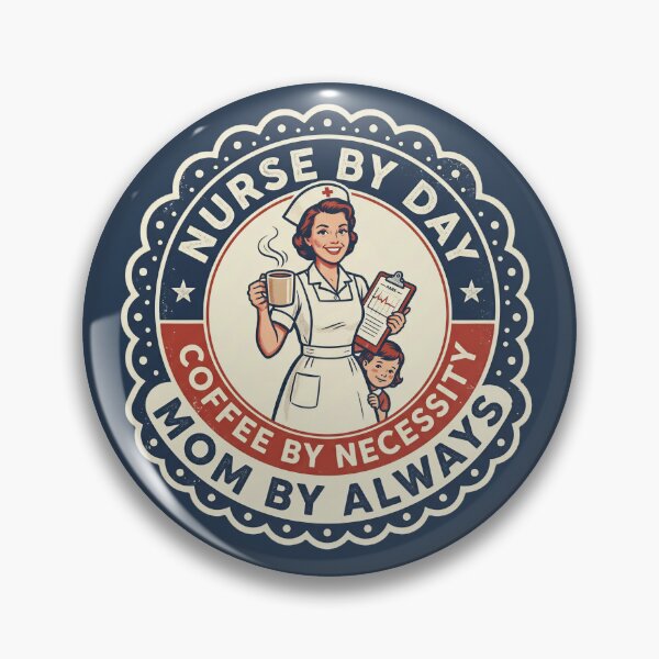 Artikelvorschau, Vintage-Shirt für Krankenschwestern-Mütter | Krankenschwester-T-Shirt im Stil der 50er Jahre | Retro-Geschenk für Krankenschwestern-Mütter | Lustiges Geschenk für Krankenschwestern | Geschenk für Mütter von examinierten Krankenpflegerinnen | Shirt zur Woc entworfen und verkauft von DESIGN BUREAU .