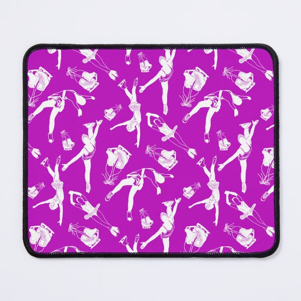 Item preview, Female Figure Skaters Retro Pop Collection in Vibrant Purple designed and sold by Purposely Designed.