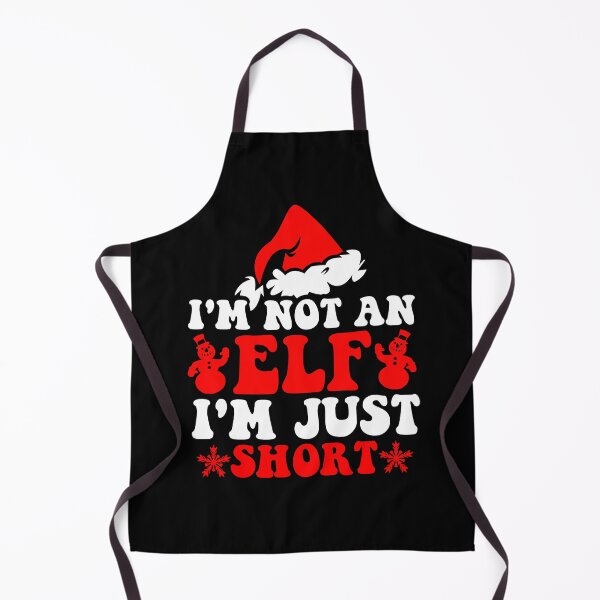 Item preview, I'm Not An Elf I'm Just Short Funny Christmas designed and sold by CosmoKitsch.