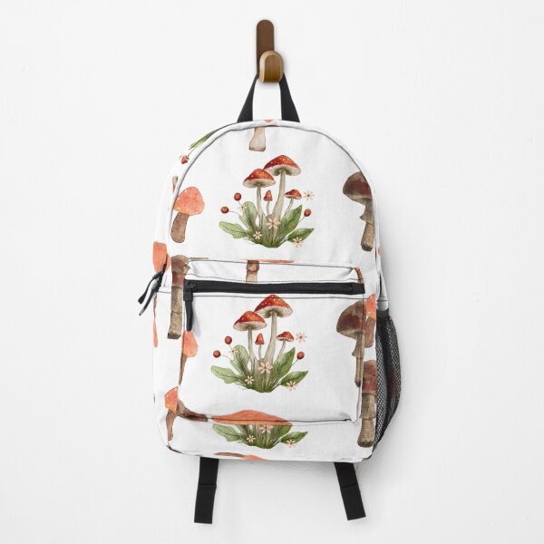 Item preview, Vintage Watercolor Mushrooms Collection Retro Cottagecore designed and sold by julyperson.