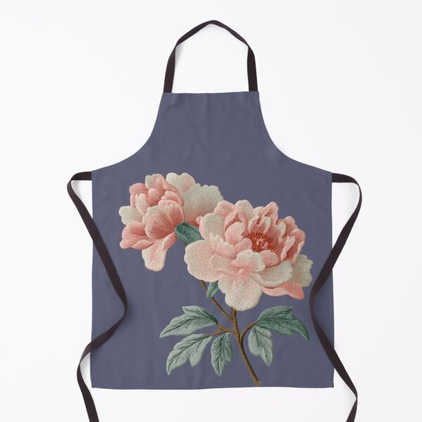 Item preview, Embroidered Blush Peony Bouquet designed and sold by MegaNovaArt.