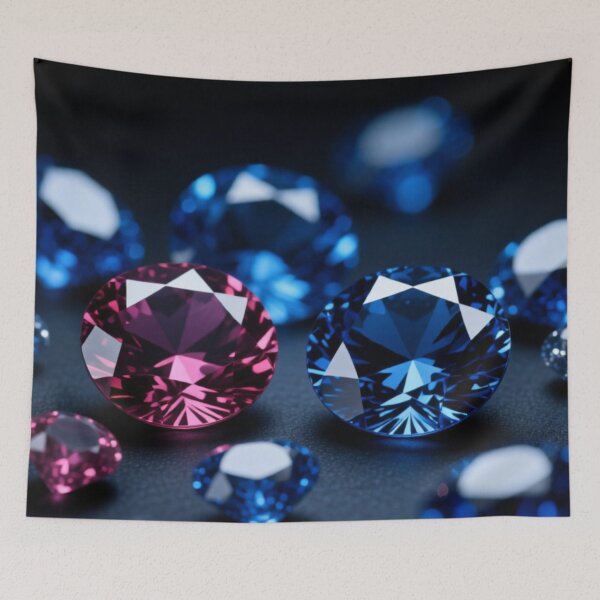 Item preview, Sapphire & Ruby Diamonds designed and sold by omg-designs.