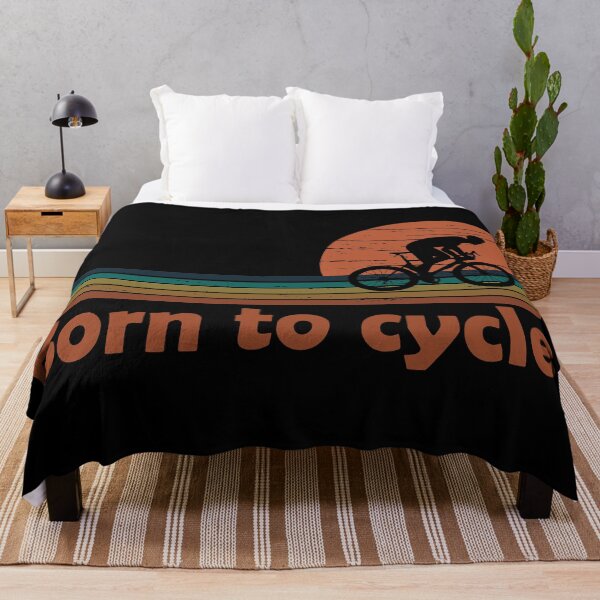 Item preview, Vintage Born to Cycle - Funny Cycling Quote designed and sold by Alexaltay.