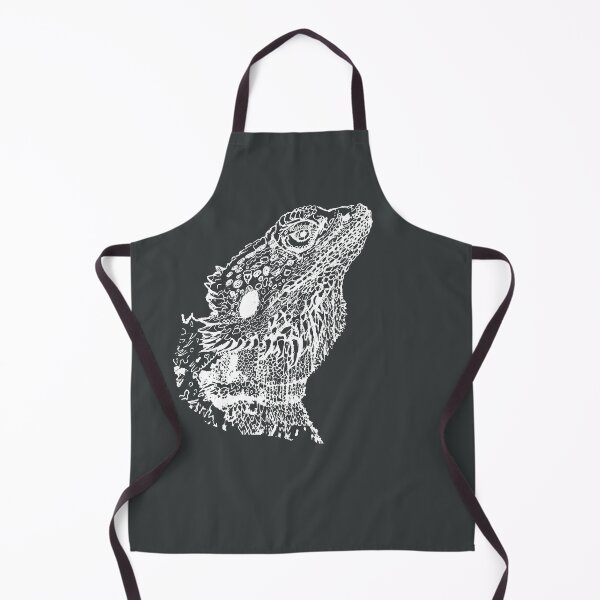 Item preview, Bearded Lizard - Light Lines - (#353839) designed and sold by The Stippler Process.