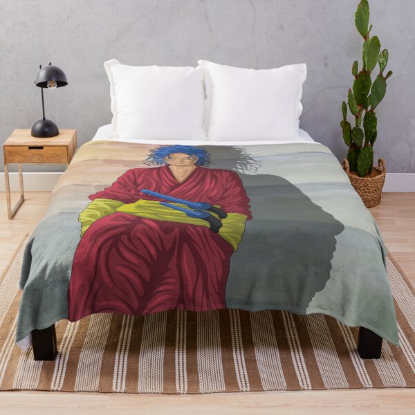 Item preview, Modern Samurai - Vector Illustration of a Japanese Warrior in a Red Kimono designed and sold by Keltoi-art.