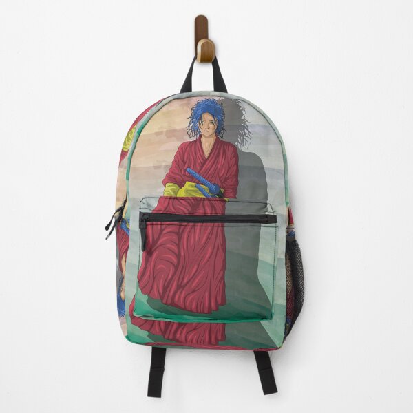 Item preview, Modern Samurai - Vector Illustration of a Japanese Warrior in a Red Kimono designed and sold by Keltoi-art.