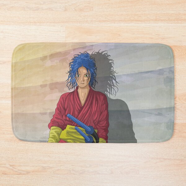 Item preview, Modern Samurai - Vector Illustration of a Japanese Warrior in a Red Kimono designed and sold by Keltoi-art.